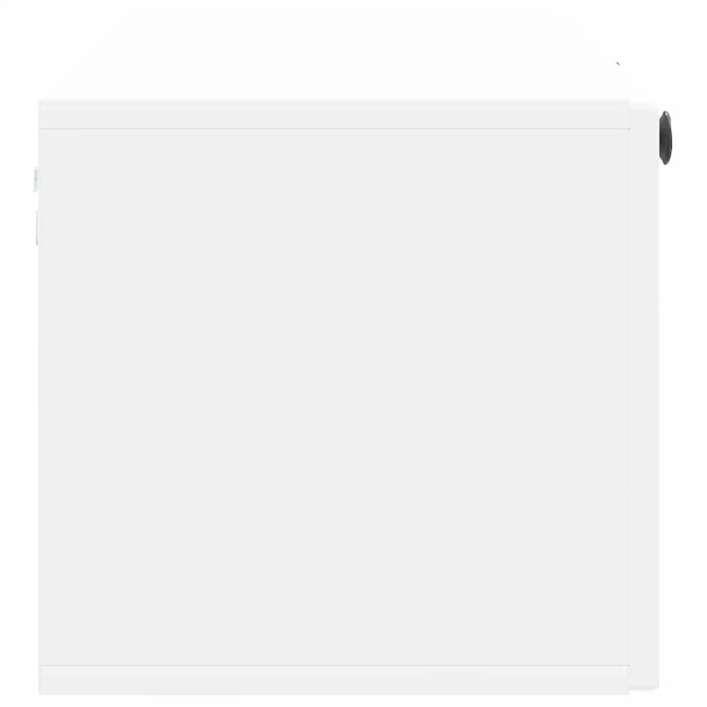 Mobile Porta TV da Muro-Credenza per TV sospesa Bianco 98 x 31 x 30 cm 605062