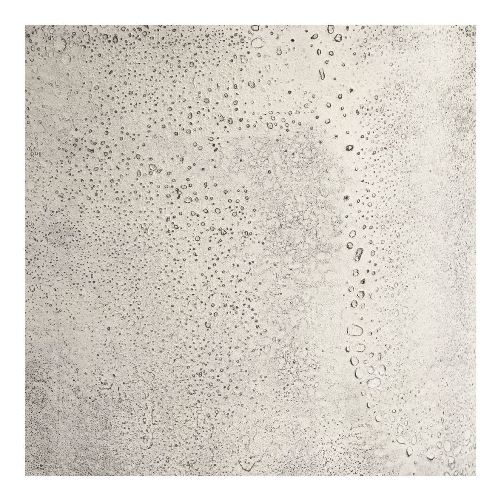 Set 2 vasi decorativi in metallo beige anticato House Nordic