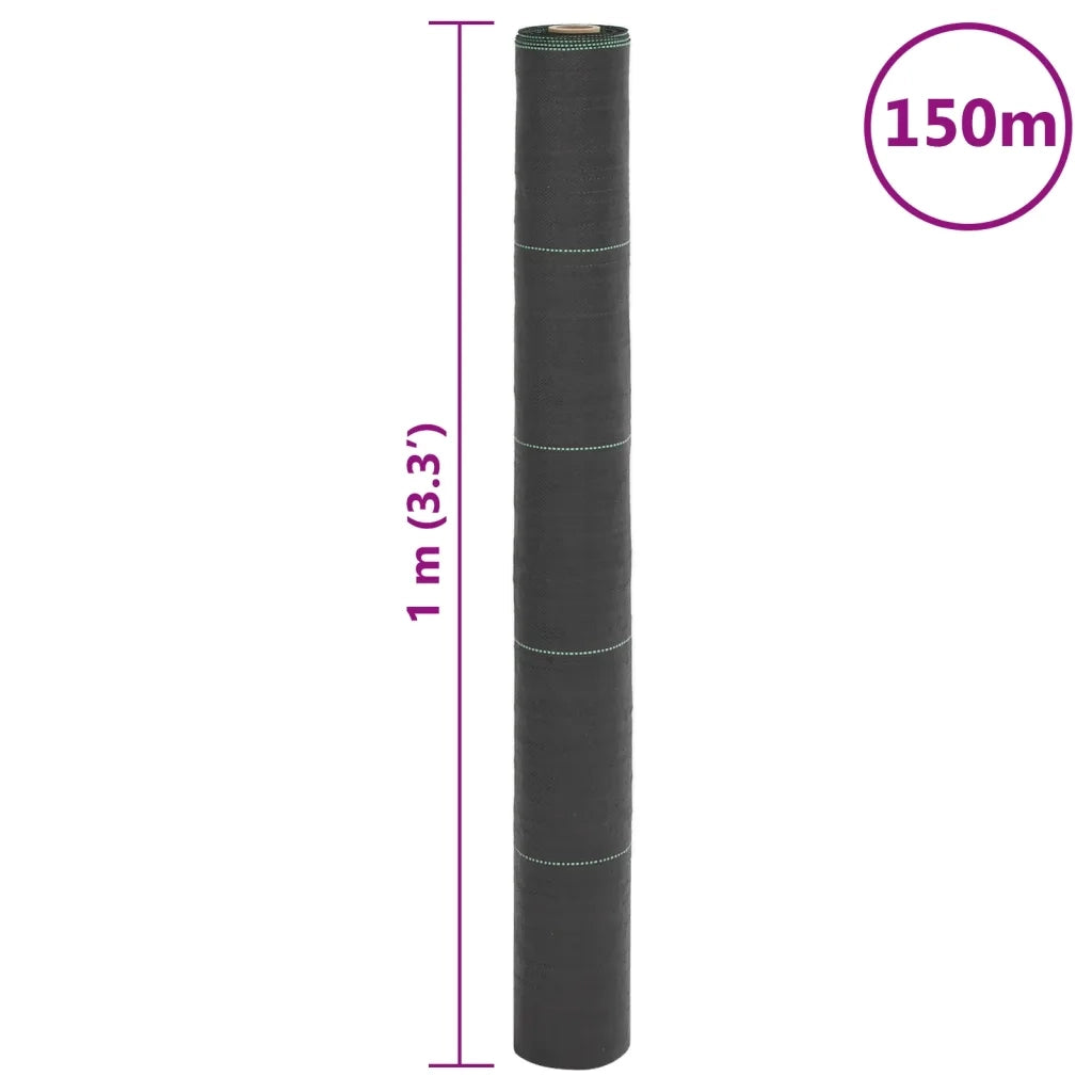 Membrana Antierbacce Nera 1x150 m in PP 4005218