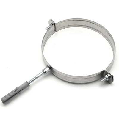 COLLARE DI FISSAGGIO IN ACCIAIO INOX- Diam. 140- DK- pezzi 1