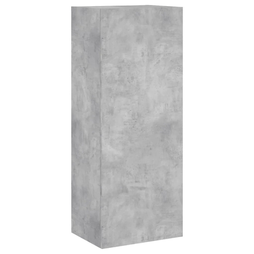 Mobile TV multimediale scaffale TV credenza mobile TV per sala da pranzo soggiorno camera da letto 5 pezzi legno ingegnerizzato grigio 02_0029267