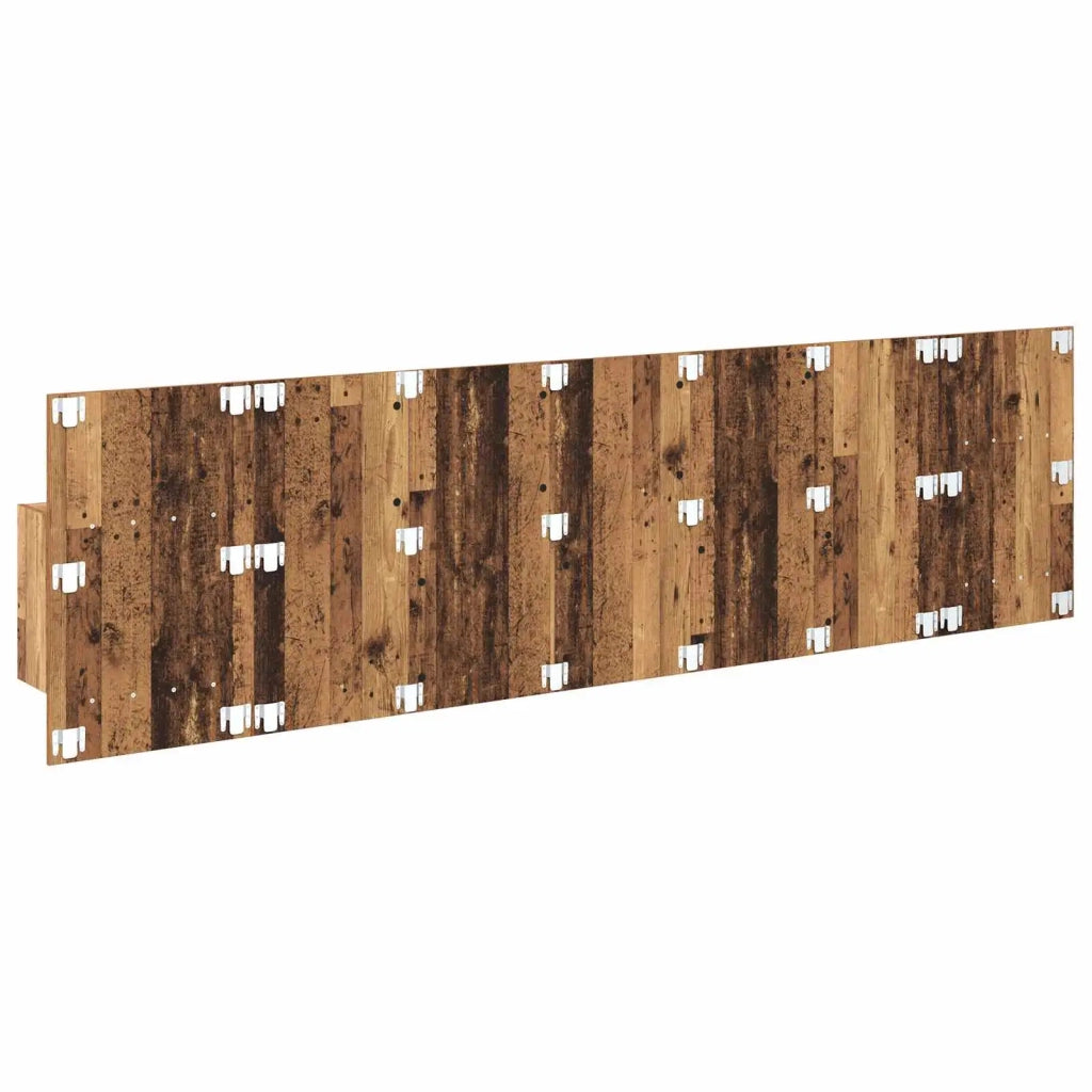 Testata con Comodino 3 pcs Legno vecchio Legno multistrato 3415713