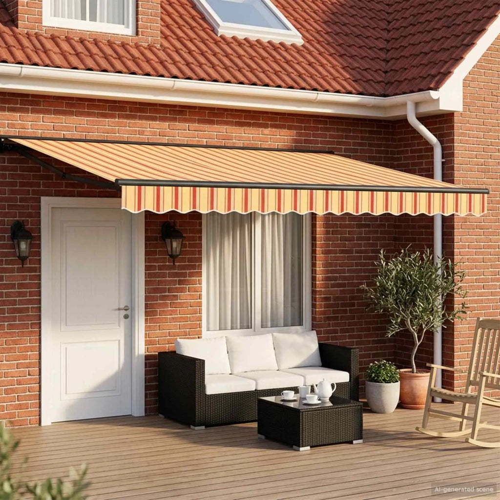 Tettuccio Elettrico Retrattile 4,5 × 3,5 m 3422100