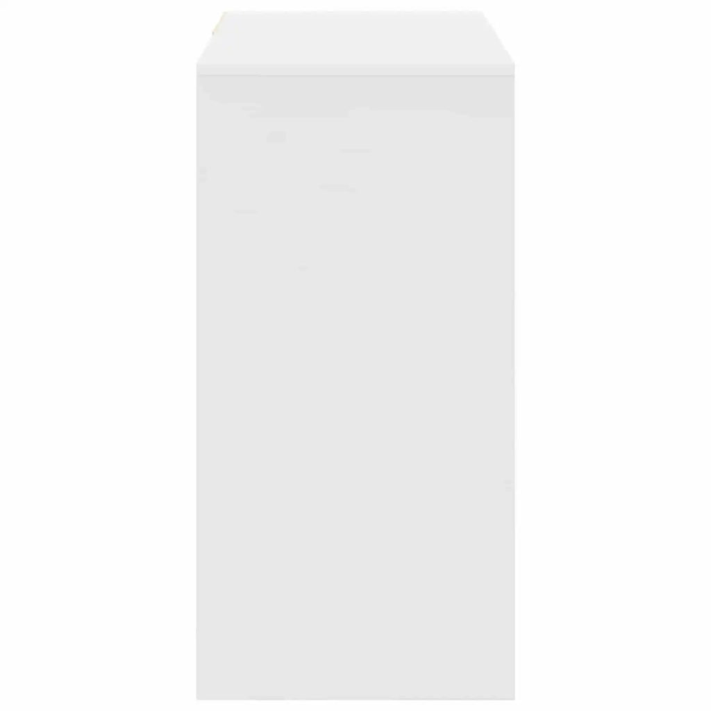 Scrivania | Tavolo da Ufficio Bianco 90 x 37.5 x 75 cm Legno multistrato