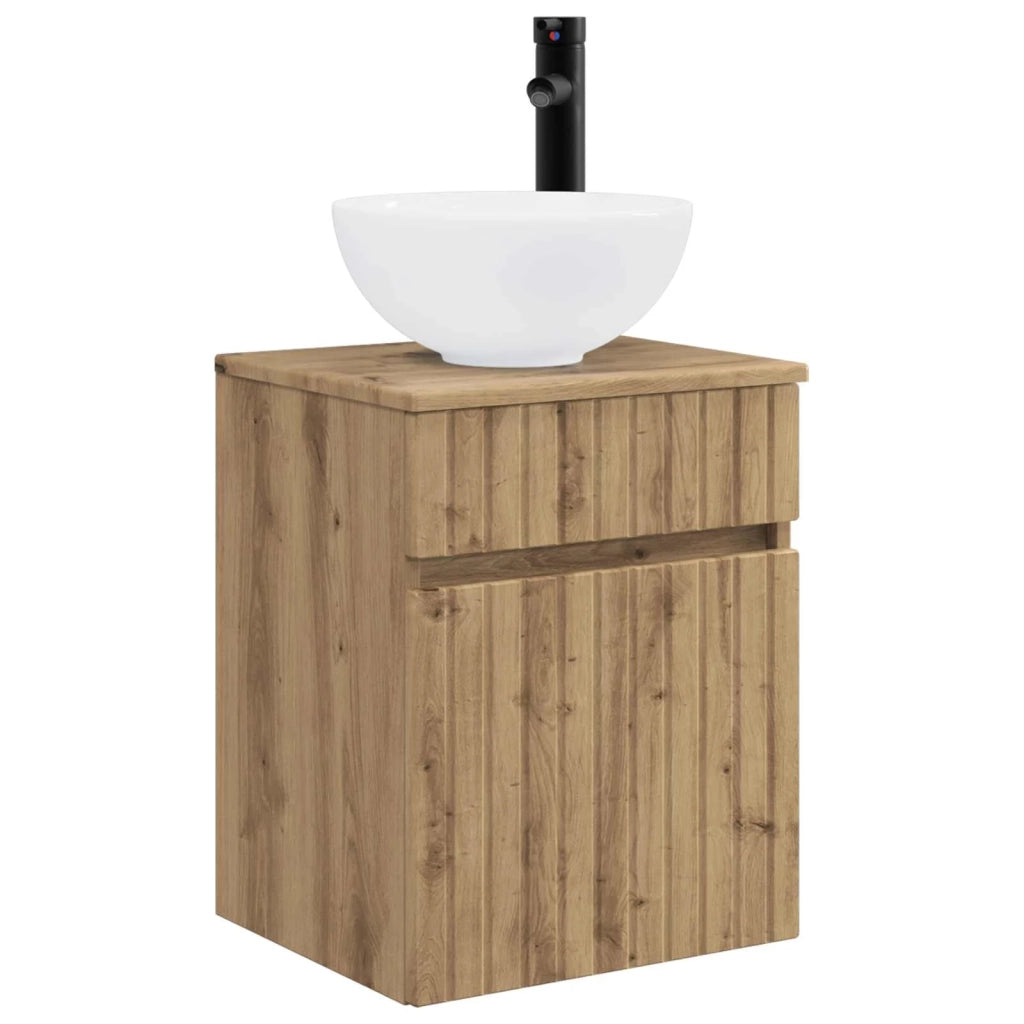 Mobile lavabo da parete Rovere Artigianale 39 x 35 x 63 cm 890551