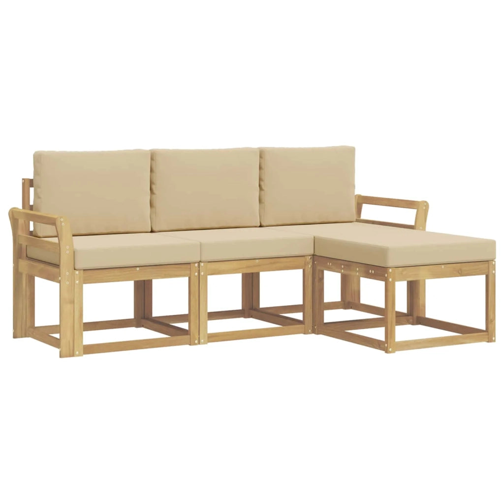 Set di divani da esterno 4 pcs 3387457