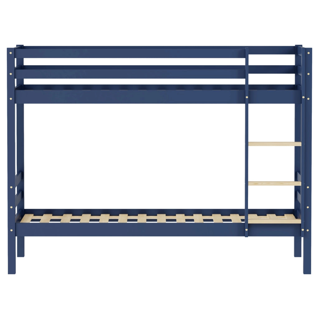 Letto a castello per bambini 190x90cm blu scuro AMBER