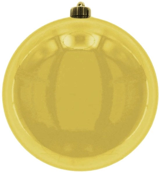 Decorazione di Natale XXL in Oro - Resistente al Gelo - Resistente alle Intemperie - Decorazione di Giardino - 20 cm - 1 Pezzo - Decorazione di Giardino