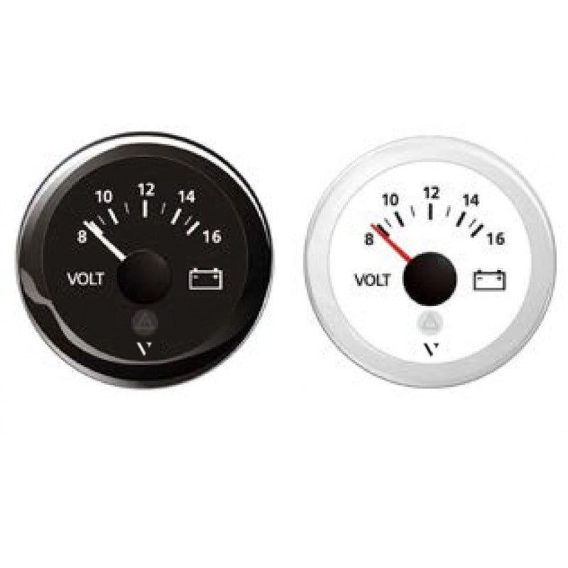 VOLTMETRO 18-32 24V NERO VOLTMETER BLACK SCALE 18-32V 24V