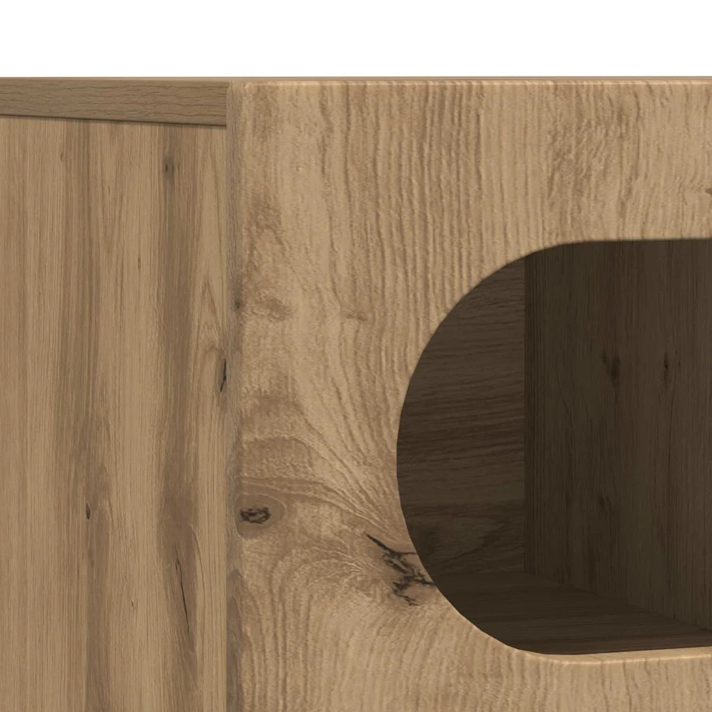 Mobile TV | Armadietto TV | Mobile Porta TV Rovere artigianale 100 x 35 x 40 cm Legno multistrato