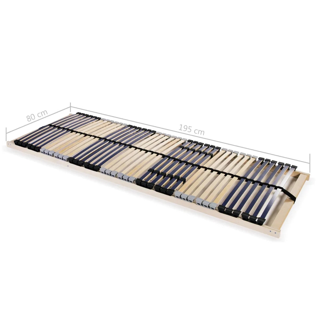 Rete a Doghe 7 Zone senza Materasso con 42 Doghe-Struttura Letto a Doghe 80x200 cm 277728