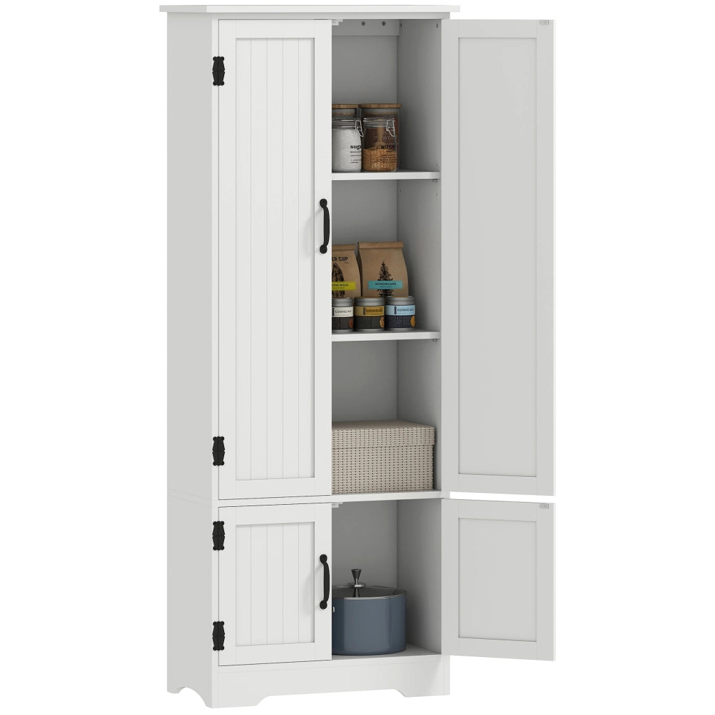 Mobile da cucina con ante e ripiani ¨C Xylo ¨C bianco MDF 2 ante 3 ripiani