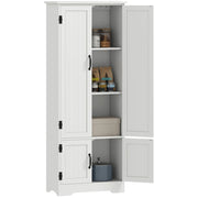 Mobile da cucina con ante e ripiani ¨C Xylo ¨C bianco MDF 2 ante 3 ripiani