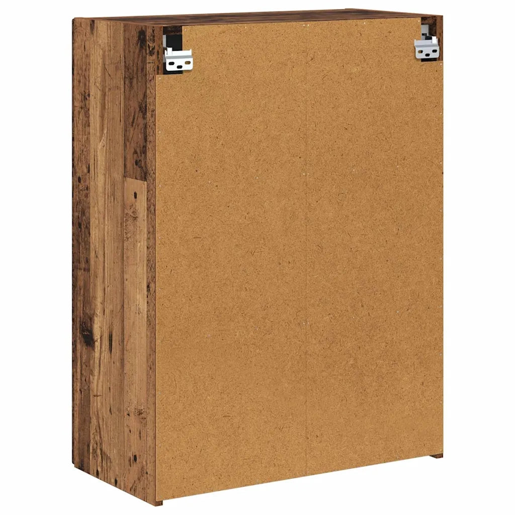 Mobile TV da Parete | Armadietto TV | Mobile Porta TV Legno vecchio 59,5 x 31 x 80 cm