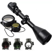 Trade Shop - Mirino Ottico Di Precisione Per Fucile Carabina Con Reticolo Illuminato 3-9x50eg -
