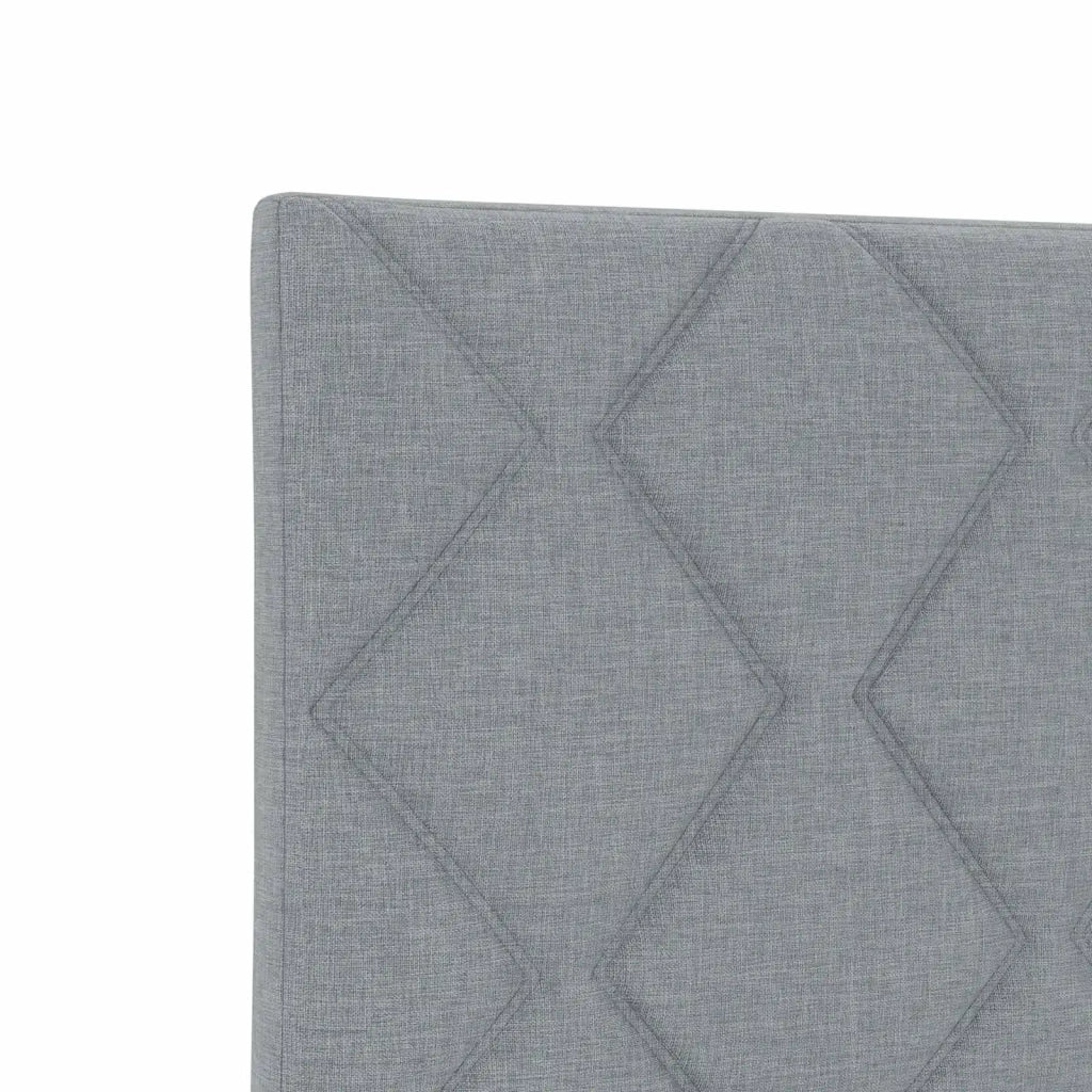 Letto box spring con materasso Grigio Chiaro 120 x 200 cm 3455329