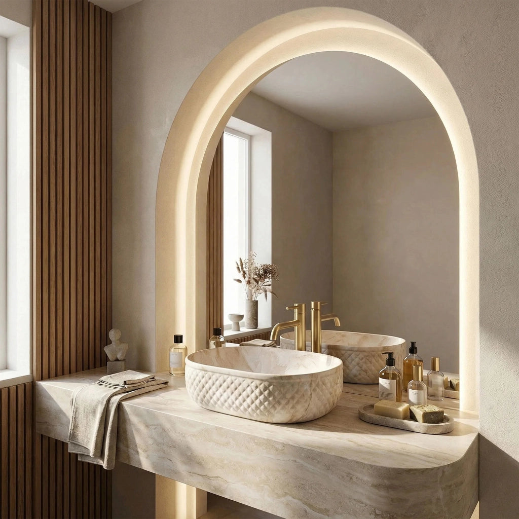 Lavabo Da Appoggio Rea Oktawia Kallisto