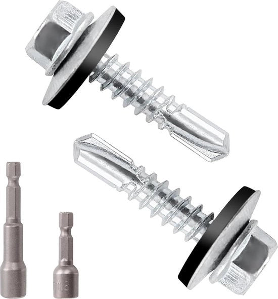Schiavi a Tappo con Gomma e Set di Chiavi a Lancia per Viti a Croce per Trapezio - 104 Pezzi - Acciaio Zinato - M8 - 48x19mm+55x25mm.
