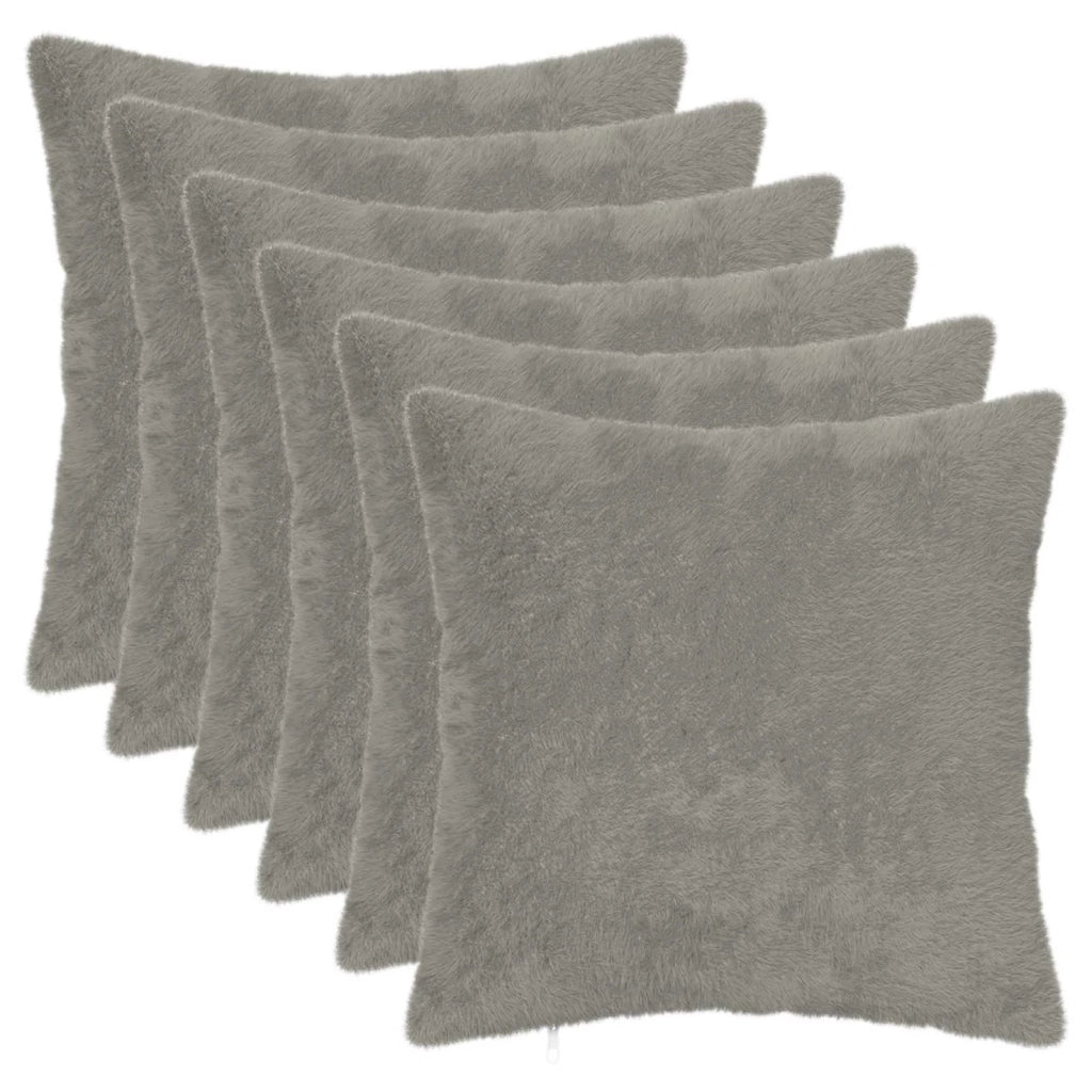 Federa 6 pz HEERLEN Grigio Chiaro 50 x 50 cm 911201