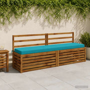 Cuscino per panchina SOEST 100% Poliestere Turchese 950120