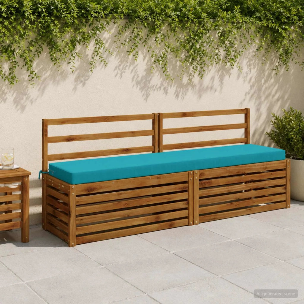 Cuscino per panchina SOEST 100% Poliestere Turchese 950120