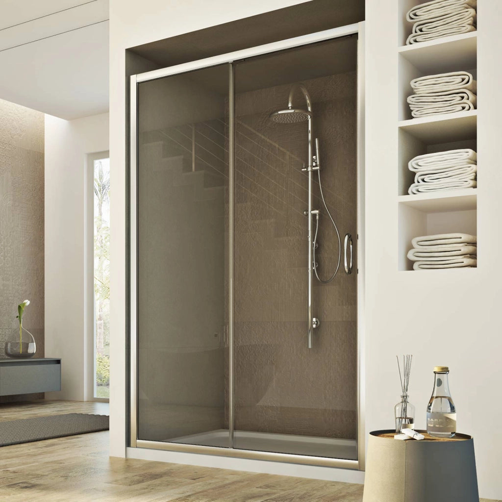 Porta Doccia 150CM H185 trasparente  mod. Replay 1 Anta