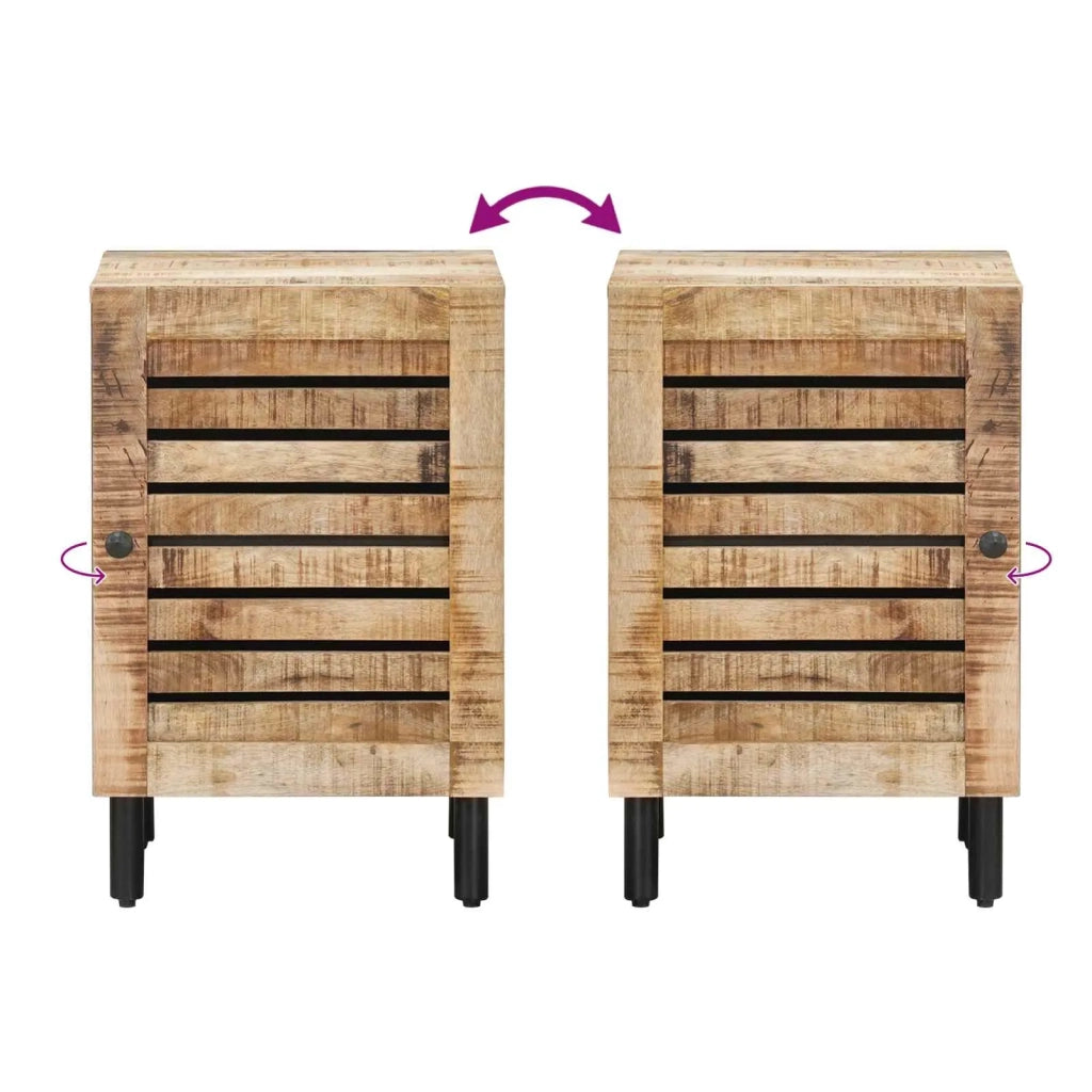 Mobile da Bagno con porta Marrone e Nero 38 x 33,5 x 58 cm 4018865