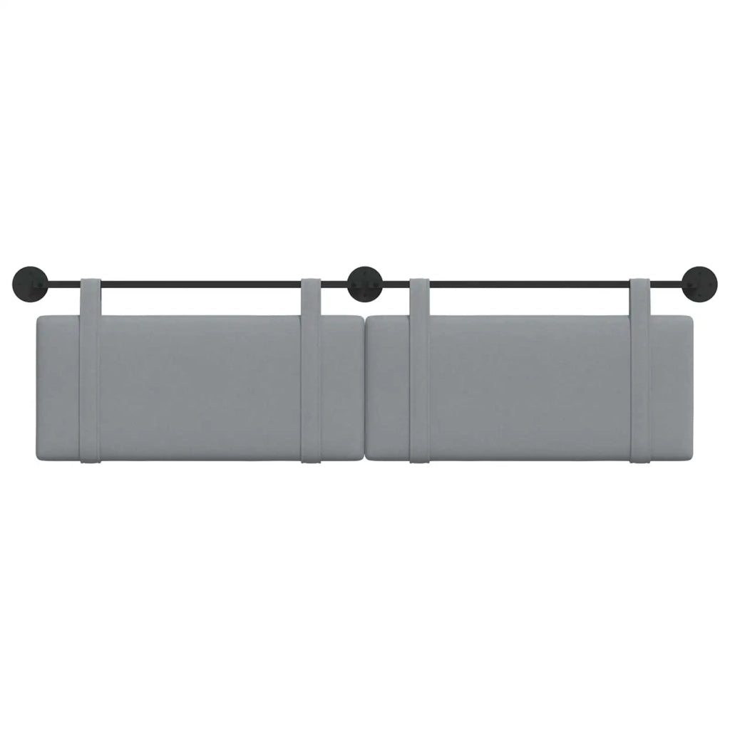 Testiera sospesa Grigio chiaro Tessuto 42031466