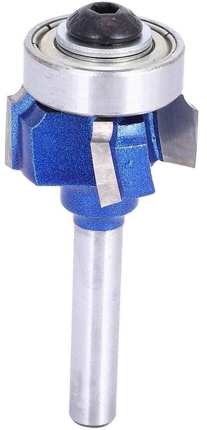 Frese per arrotondamento con 8 mm di diametro, 4 lame, per lavorazione del legno, frese con raggio metrico (2 mm)