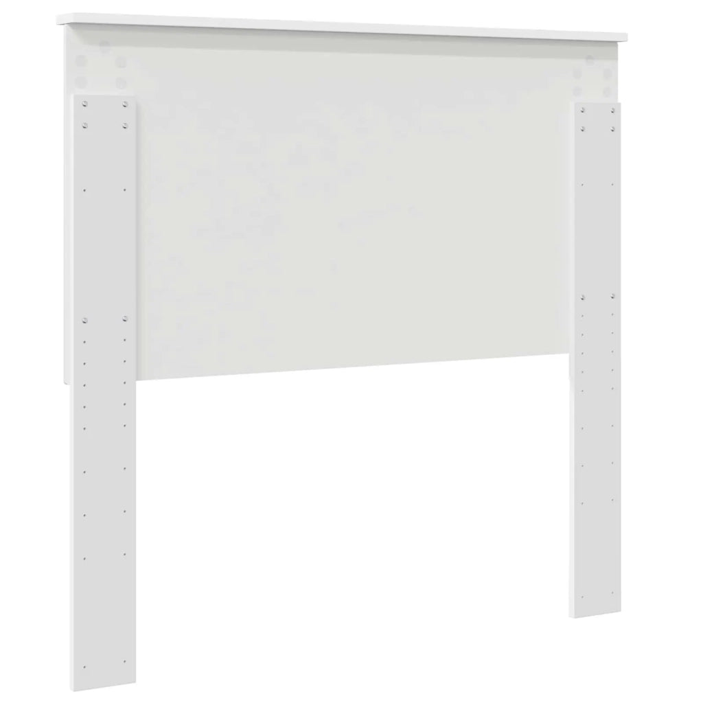 Testiera | Testata con Testiera | Testata Bianco 100 cm Legno multistrato