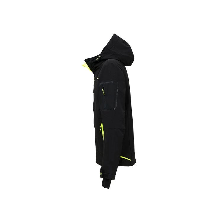 U-POWER GIACCONE SPACE NERO-GIALLO TG.   L- 1,0 pz