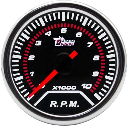 Termostato di velocità universale - Sincronizzazione rapida - Precisione alta - 52mm - Tachimetro professionale - Adatto per auto