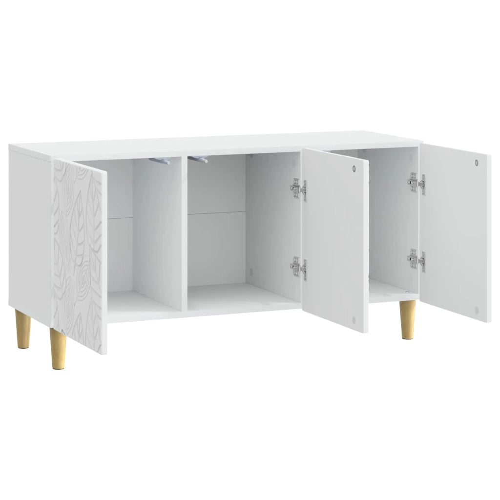 Mobile TV-Credenza per TV 99 x 34,5 x 50 cm Bianco Legno ingegnerizzato