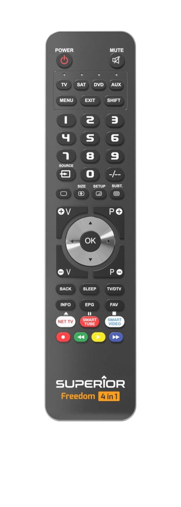 Telecomando Universale USB 4 in 1 Controllo 4 Dispositivi Superior Freedom