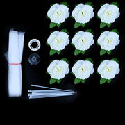 Decorazione Auto Luxe Rose - Decorazione di Matrimonio per Auto - Supporto per Auto - Ambientalmente Piatto - Imbottito Acqua - Facile da Installare - Decorazione di Sposamento per Auto