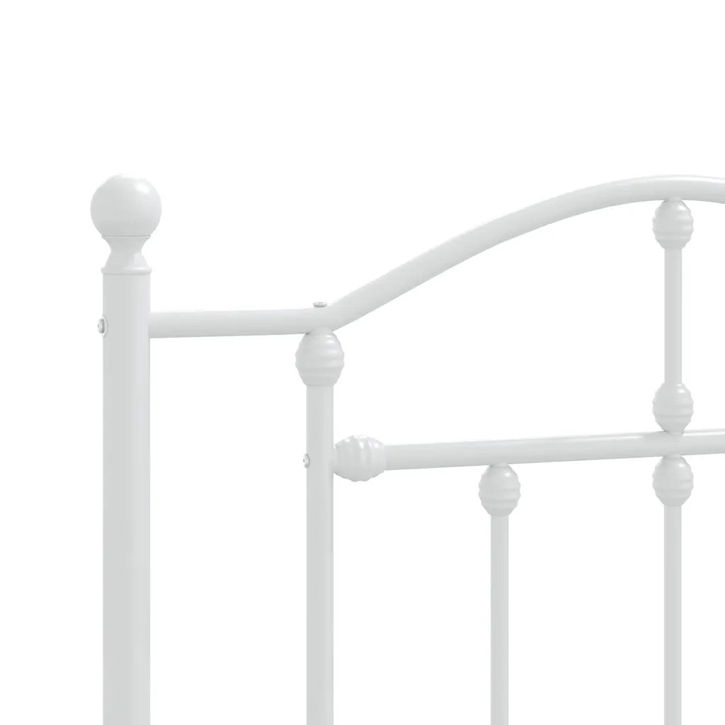 Testiera di Ricambio in Metallo Bianco 100 cm 353517