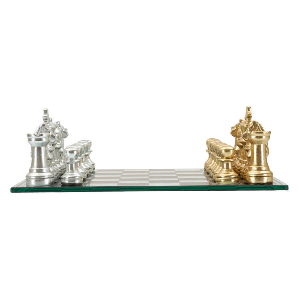 Bamanile, Scacchiera Colore Struttura Argento, oro