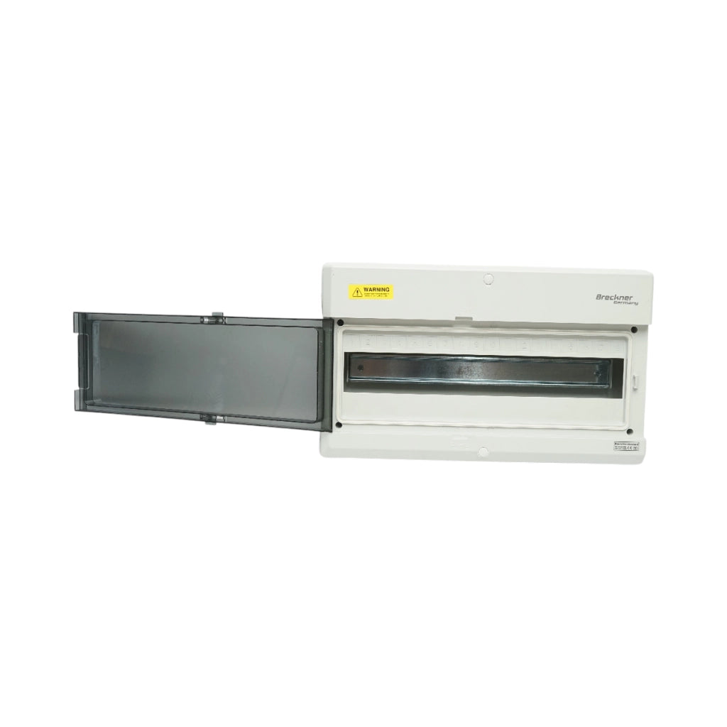Pannello fusibili applicato 1 fila, 18 moduli IP66 Breckner Germany