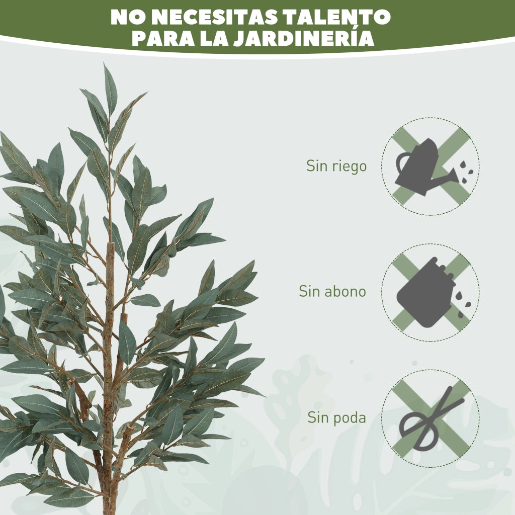 Albero Artificiale di Alloro 150 cm Verde ¨C zephmum ¨C 150 cm Verde