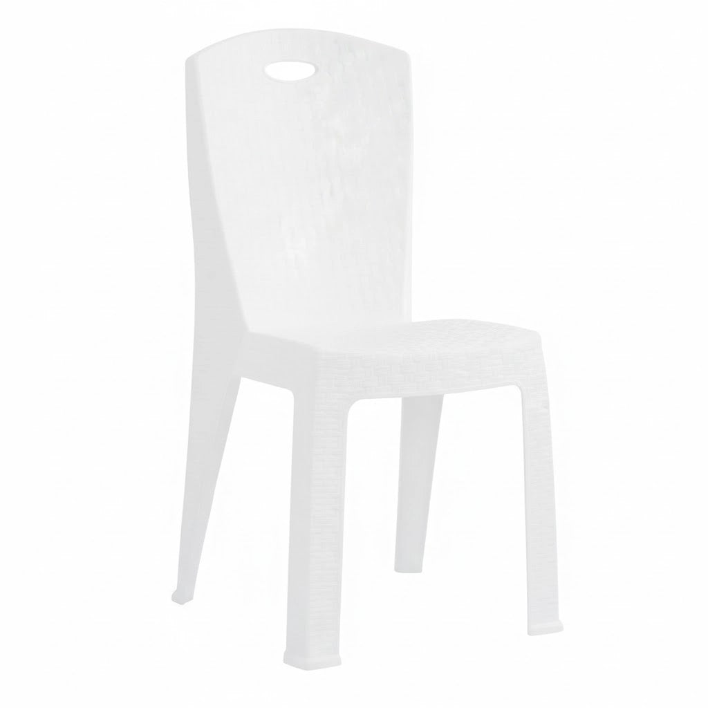 SEDIA IMPILABILE 'PARIS' cm 38x36x88h - Col. Bianca