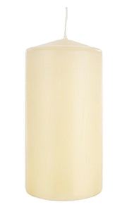 Candele Avorio di Paraffina Sfera Conica Lunghe Senza Aroma Decorative Casa Formato: 6 x 12
