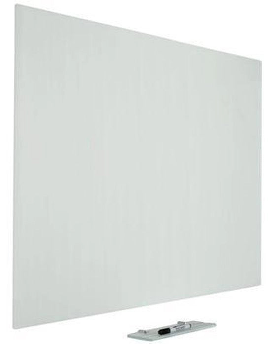 Vetrata Premium con fissaggio invisibile, bianca 90x120 cm