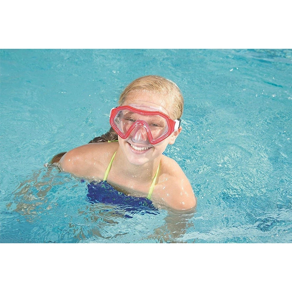 Trade Shop - Maschera Subacquea Per Bambini Sparkling Sea 7-14 Anni Colori Assortiti 22049 -