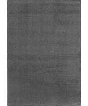 Tappeto FEEL GRIGIO SCURO cm.120x170 tinta unita moderno, pelo morbido resistente e lavabile in lavatrice