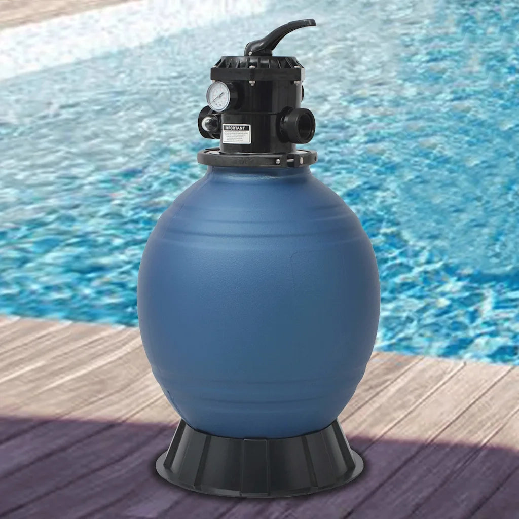 Filtro a Sabbia per Piscine Valvola a 6 Posizioni Blu 460 mm CFW5093073