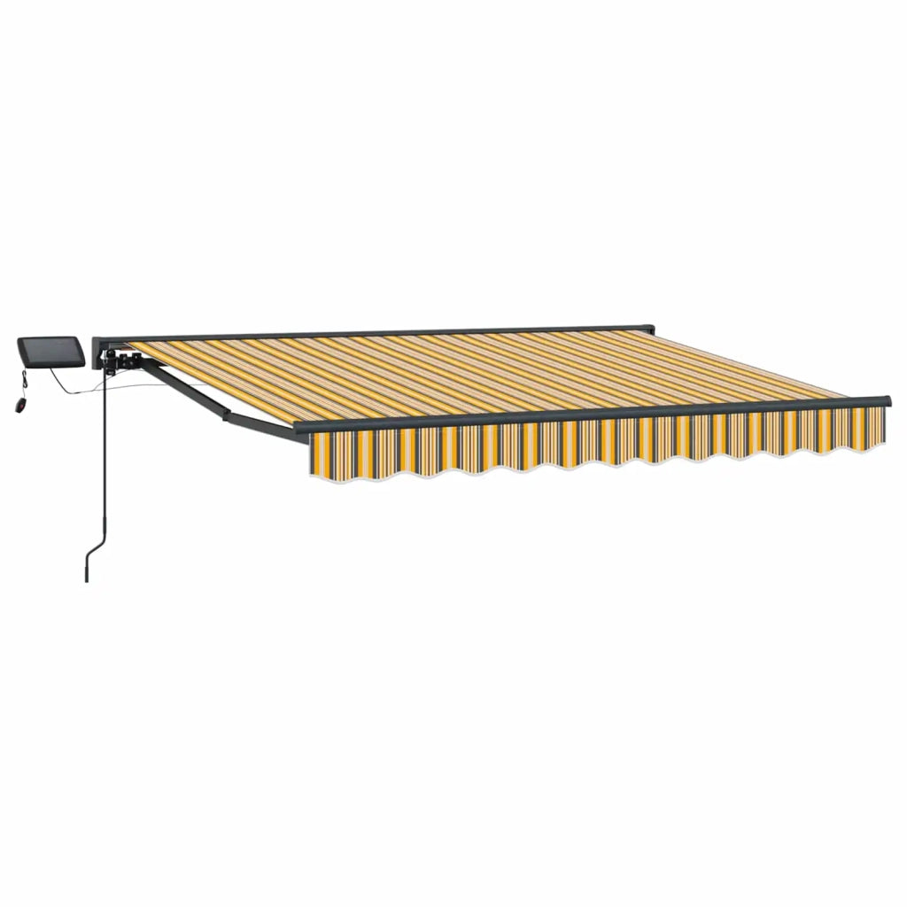 Cornice per Tenda Manuale con LED 2,5 x 2 m 3420735