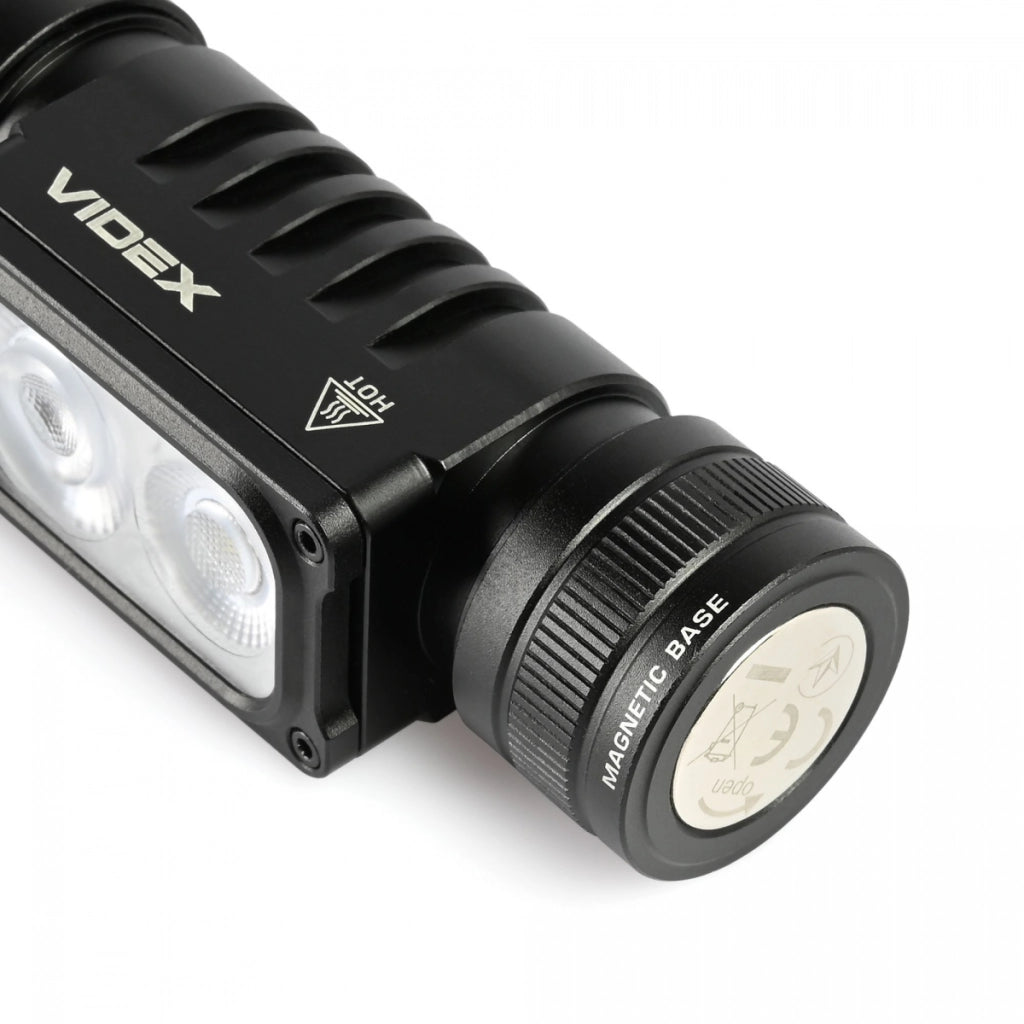 Lampada frontale Videx 20W 2000lm 150m IP67 ricaricabile