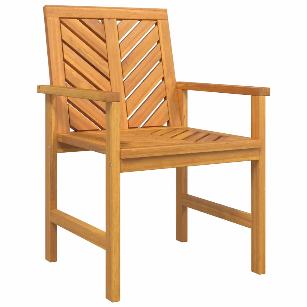 Set da Pranzo per Giardino 5 pcs Marrone 3154118