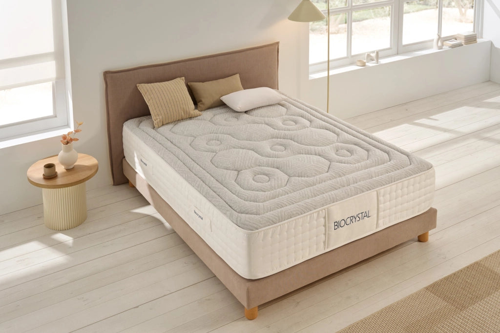 Materasso a molle insacchettate Biocrystal Selenium Spring, 30cm, 150x190cm - Moonia