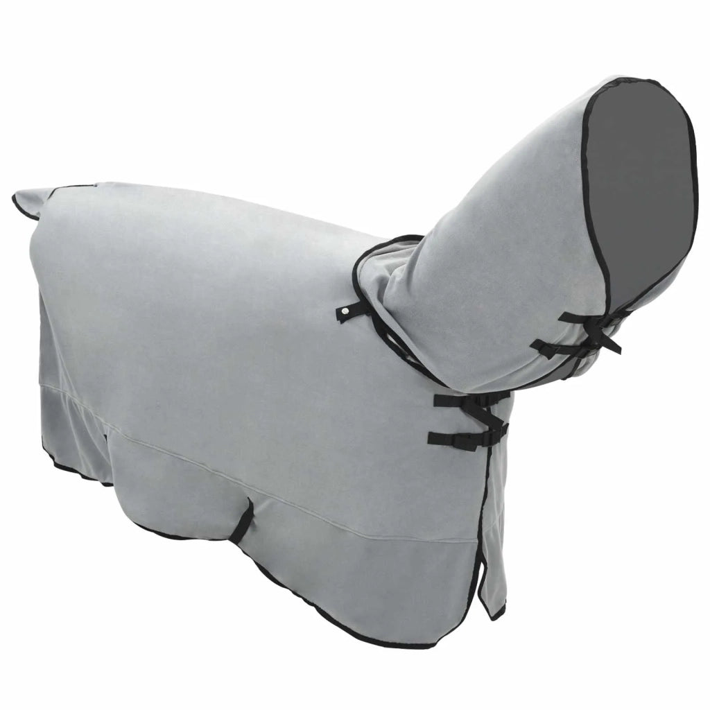Coperta per Cavalli Grigio chiaro e rosa completo 165 cm CFW9861945